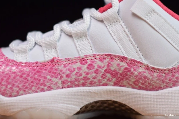 11 Air DailyWear WMNS Snakeskin AH7860- Low 640 Jordan Pink 0615